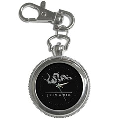 Gadsden Join Or Die Snake Usa Libertarian Key Chain Watches