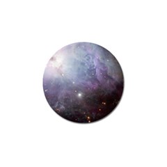 Orion Nebula Pastel Violet Purple Turquoise Blue Star Formation  Golf Ball Marker (10 Pack) by genx