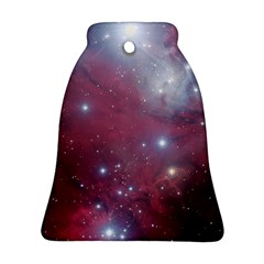 Christmas Tree Cluster Red Stars Nebula Constellation Astronomy Ornament (bell)
