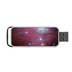 Christmas Tree Cluster Red Stars Nebula Constellation Astronomy Portable Usb Flash (one Side)