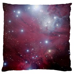 Christmas Tree Cluster Red Stars Nebula Constellation Astronomy Standard Flano Cushion Case (two Sides)
