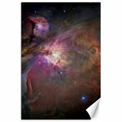 Orion Nebula Star Formation Orange Pink Brown Pastel Constellation Astronomy Canvas 20  X 30 