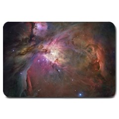 Orion Nebula Star Formation Orange Pink Brown Pastel Constellation Astronomy Large Doormat 