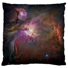 Orion Nebula Star Formation Orange Pink Brown Pastel Constellation Astronomy Large Cushion Case (one Side)