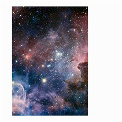 Carina Nebula Ngc 3372 The Grand Nebula Pink Purple And Blue With Shiny Stars Astronomy Small Garden Flag (two Sides)