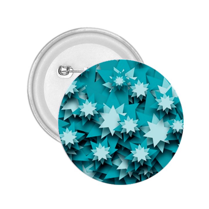 Stars Christmas Ice Decoration 2.25  Buttons