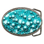Stars Christmas Ice Decoration Belt Buckles Front