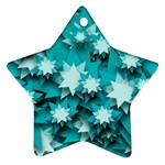 Stars Christmas Ice Decoration Star Ornament (Two Sides)