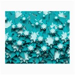 Stars Christmas Ice Decoration Small Glasses Cloth (2-Side)