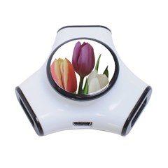 Tulips Bouquet 3-port Usb Hub by picsaspassion