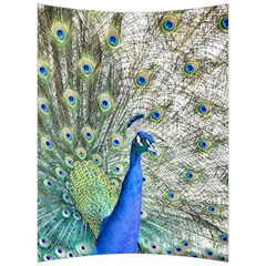 Peacock Bird Colorful Plumage Back Support Cushion by Wegoenart