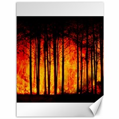 Forest Fire Forest Climate Change Canvas 36  X 48  by Wegoenart
