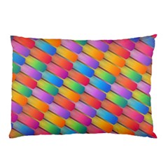 Colorful Background Abstract Pillow Case by Wegoenart