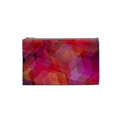 Abstract Background Texture Cosmetic Bag (small)