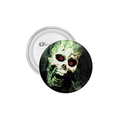 Screaming Skull Human Halloween 1 75  Buttons