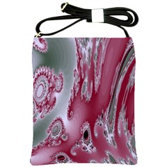 Fractal Gradient Colorful Infinity Shoulder Sling Bag