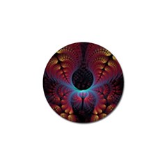 Abstract Abstracts Geometric Golf Ball Marker by Wegoenart