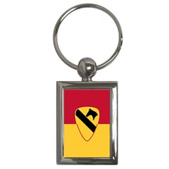 Flag Of United States Army 1st Cavalry Division Key Chains (rectangle)  by abbeyz71