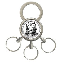 Seal Of Board Of War And Ordnance, 1776-1781 3-ring Key Chains by abbeyz71