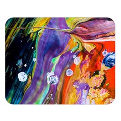 Abstract Modern Detail Color Double Sided Flano Blanket (large)  by Pakrebo