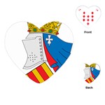Flag Map of Valencia Playing Cards (Heart)