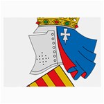 Community of Valencia Coat of Arms Large Glasses Cloth