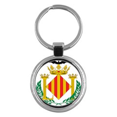 City Of Valencia Coat Of Arms Key Chains (round)  by abbeyz71