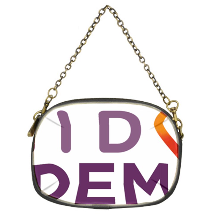 Logo of Unidos Podemos Electoral Alliance (Spain) Chain Purse (Two Sides)