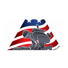 U S  Army Medicine Logo Satin Wrap by abbeyz71