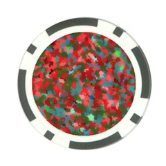 Redness Poker Chip Card Guard by artifiart