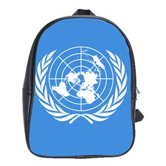 Flag Of United Nations School Bag (xl) by abbeyz71