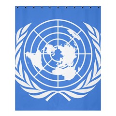 Square Flag Of United Nations Shower Curtain 60  X 72  (medium)  by abbeyz71