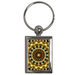Pattern Abstract Background Art Key Chains (Rectangle) 