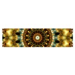 Pattern Abstract Background Art Satin Scarf (Oblong)