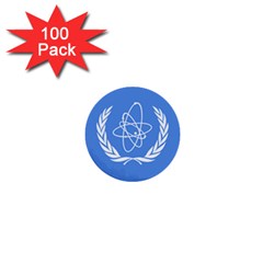 Flag Of Iaea 1  Mini Buttons (100 Pack)  by abbeyz71