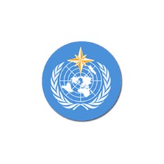 Flag Of World Meteorological Organization Golf Ball Marker by abbeyz71