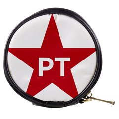 Logo Of Brazil Workers Party Mini Makeup Bag by abbeyz71
