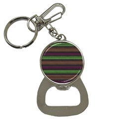 Stripes Green Brown Pink Grey Bottle Opener Key Chains by BrightVibesDesign