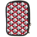 Trump Retro Face Pattern MAGA Red US Patriot Compact Camera Leather Case