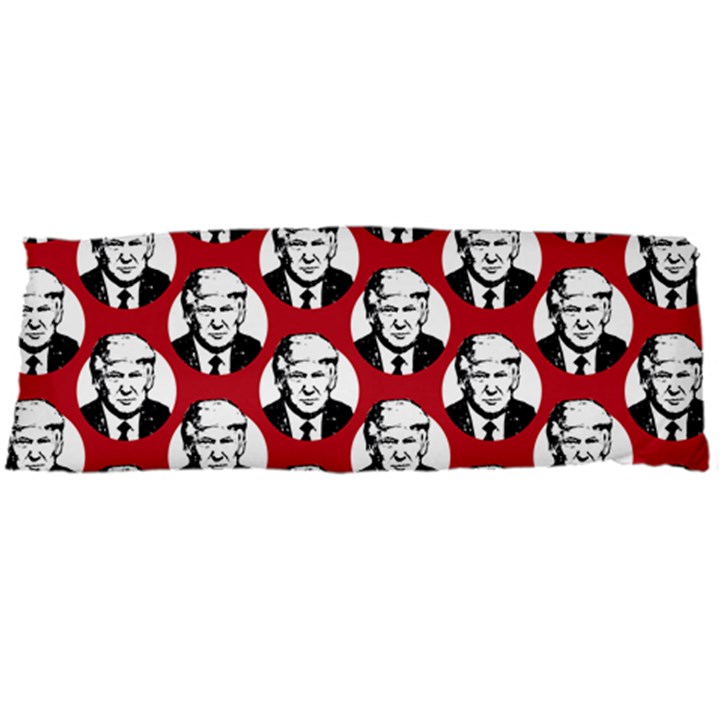 Trump Retro Face Pattern MAGA Red US Patriot Body Pillow Case Dakimakura (Two Sides)