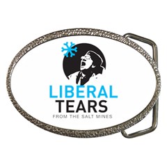Liberal Tears Funny Screeching Democrat Screaming Belt Buckles by snek
