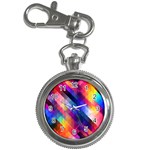 Abstract Background Colorful Key Chain Watches