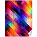 Abstract Background Colorful Canvas 36  x 48 