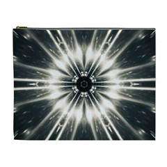 Abstract Fractal Space Cosmetic Bag (xl) by Alisyart