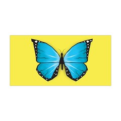 Butterfly Blue Insect Yoga Headband by Alisyart