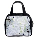 Butterfly Flower Classic Handbag (Two Sides)