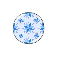 Dutch Star Snowflake Holland Hat Clip Ball Marker (4 Pack)