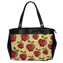 Healthy Apple Fruit Oversize Office Handbag by Alisyart