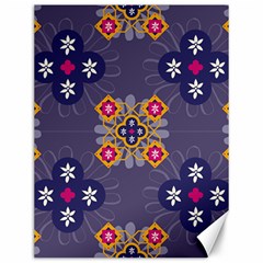 Morocco Tile Traditional Marrakech Canvas 12  X 16 