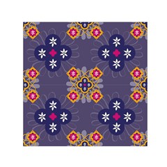 Morocco Tile Traditional Marrakech Small Satin Scarf (square)